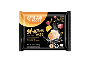 tc foods pork and corn dumplings (454g)* 3 - Brandco Direct Inc