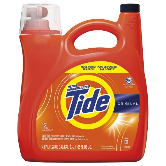 Tide Liquid Laundry Detergent Ultra Concentrated Original 131 Loads(4.87L) - Brandco Direct Inc