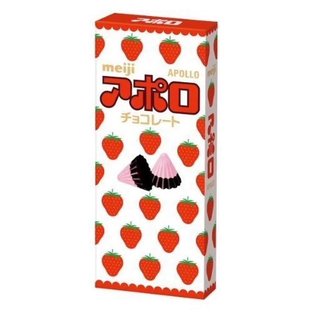 Meiji Apollo Strawberry Chocolate (46g) - Brandco Direct Inc