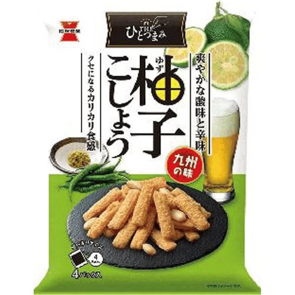 Iwatsuka The Hitotsumami Rice Cracker Yuzu Pepper(70g) - Brandco Direct Inc