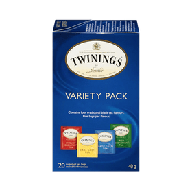 Twinings Variety Pack Assortiment Tea 20s (40g) - Brandco Direct Inc
