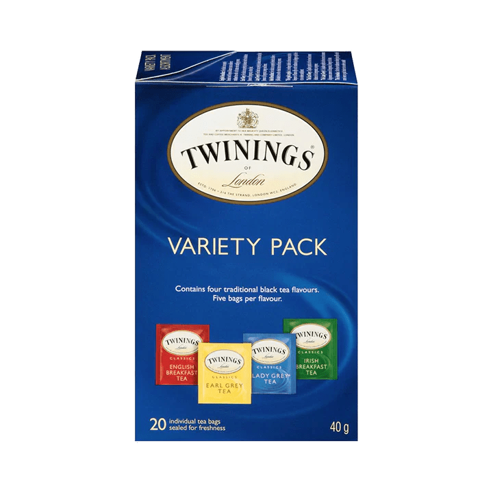 Twinings Variety Pack Assortiment Tea 20s (40g) - Brandco Direct Inc