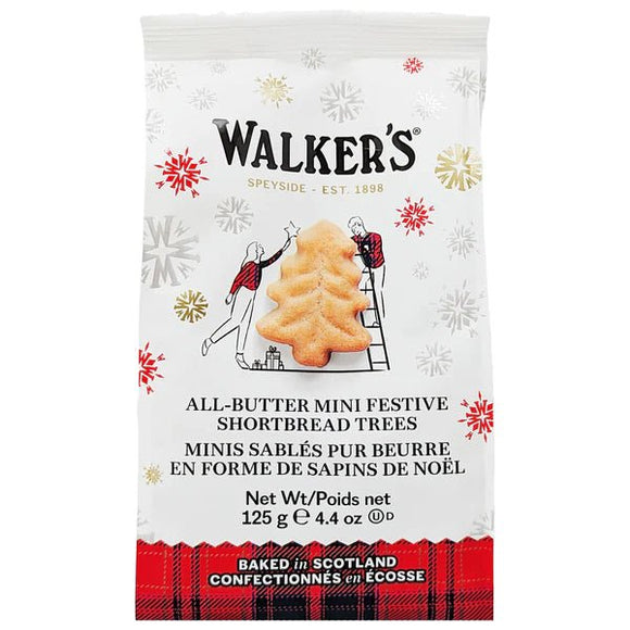 Walker's Mini Festive Shortbread Tree(125g) - Brandco Direct Inc