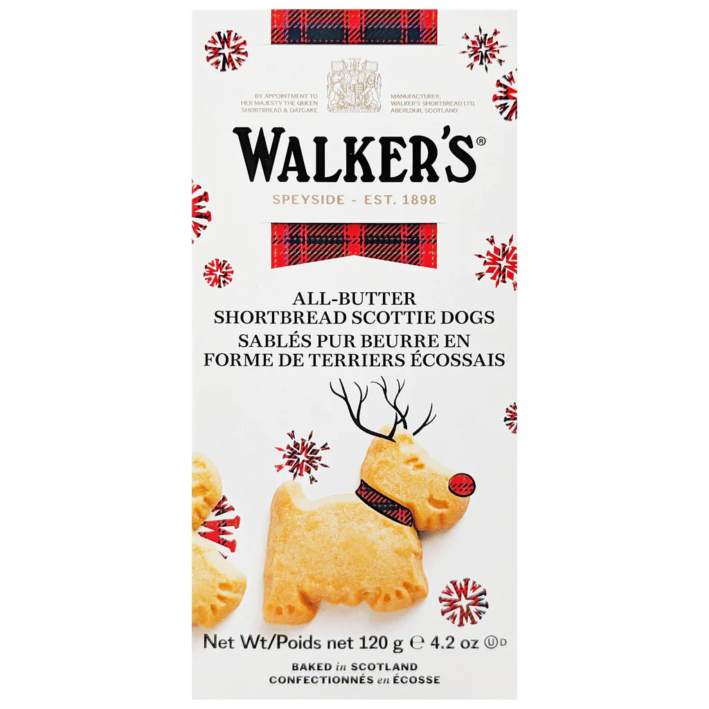 Shortbread au beurre de Walker pour chien écossais (120 g)