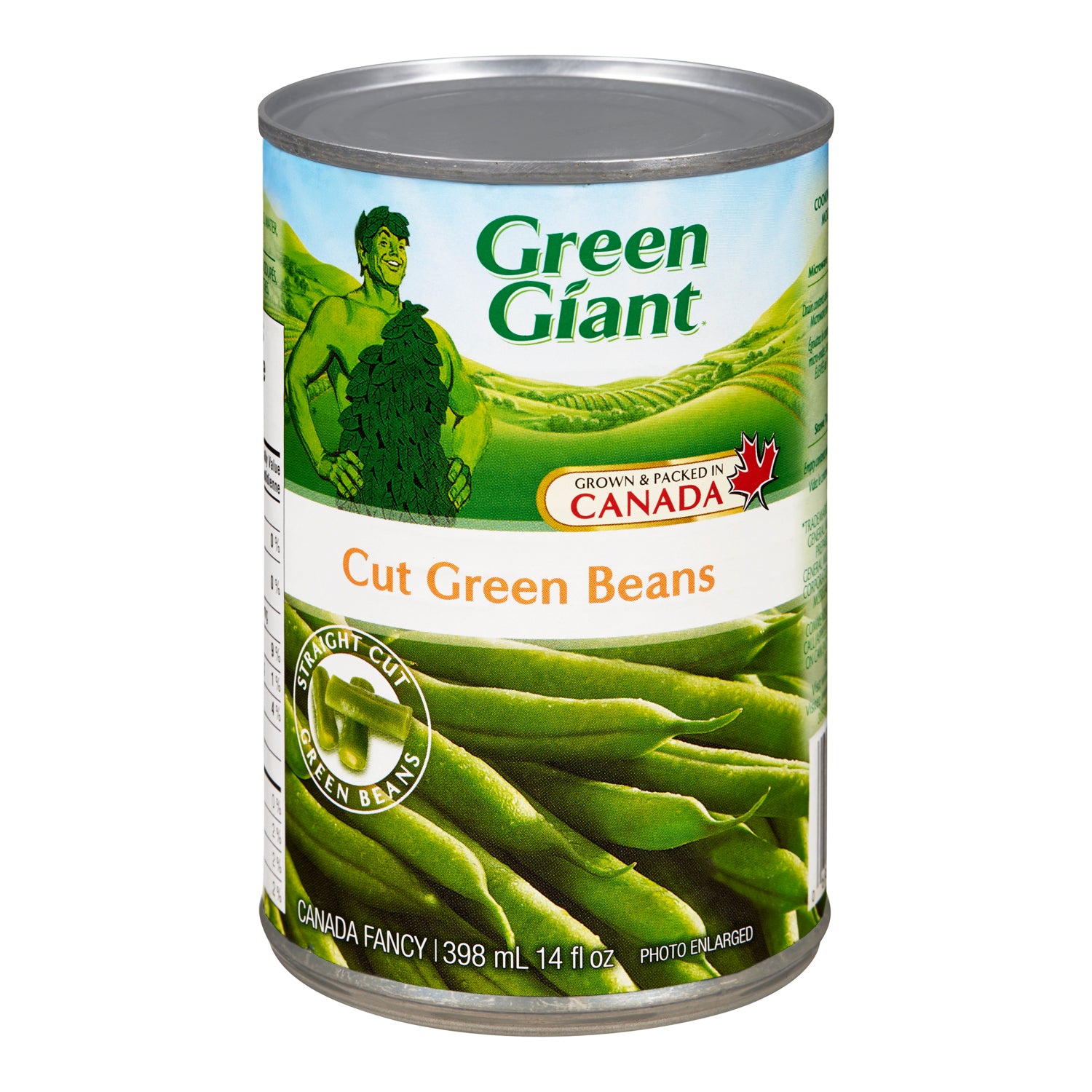 Haricots verts coupés géants verts (398 ml)