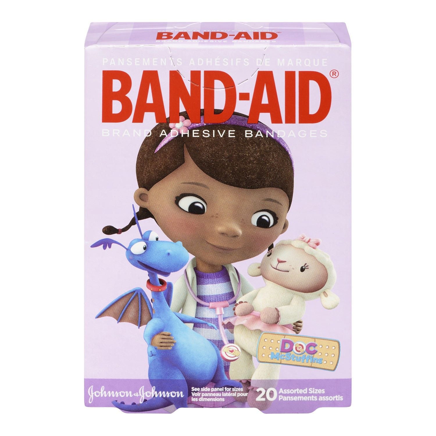 Band-Aid Adhesive bndgs DocMcStfnAsrtd(20')