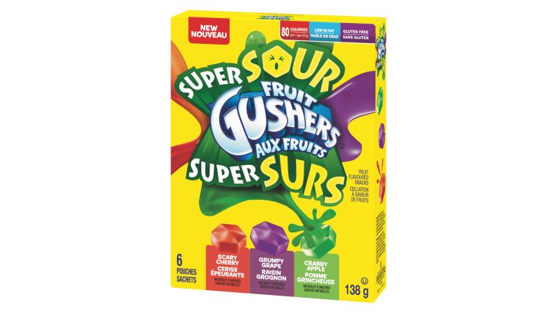 Betty C Gushers Super Sour 6ct (138g)