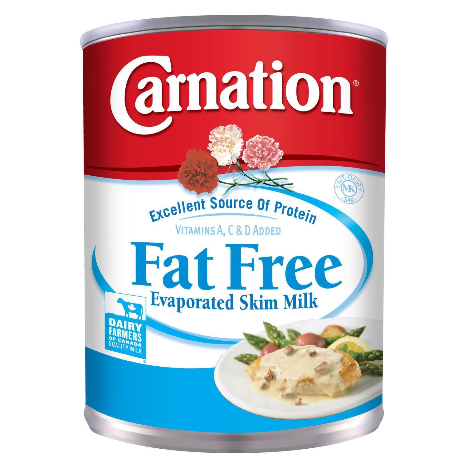 Carnation Evaporated Milk Fat Free (354ml)