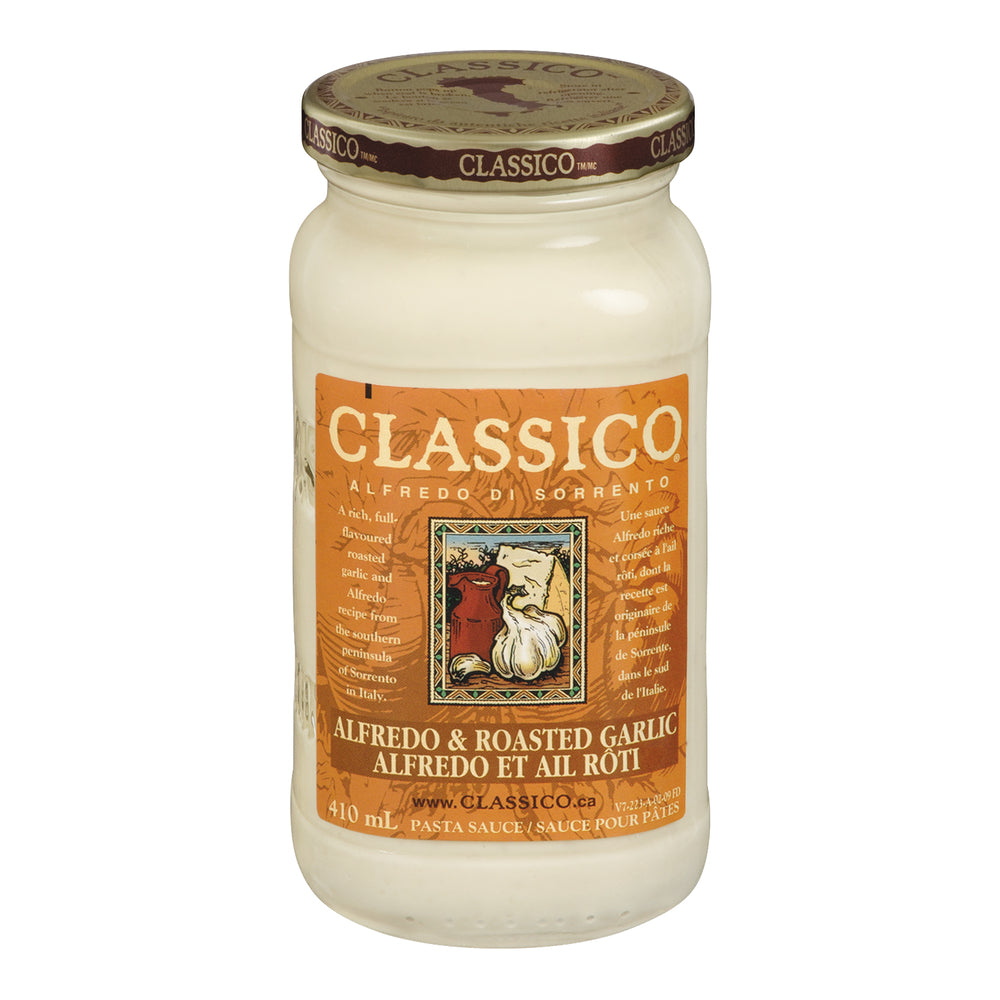 Classico Alfredo & Roasted Garlic (410ml)