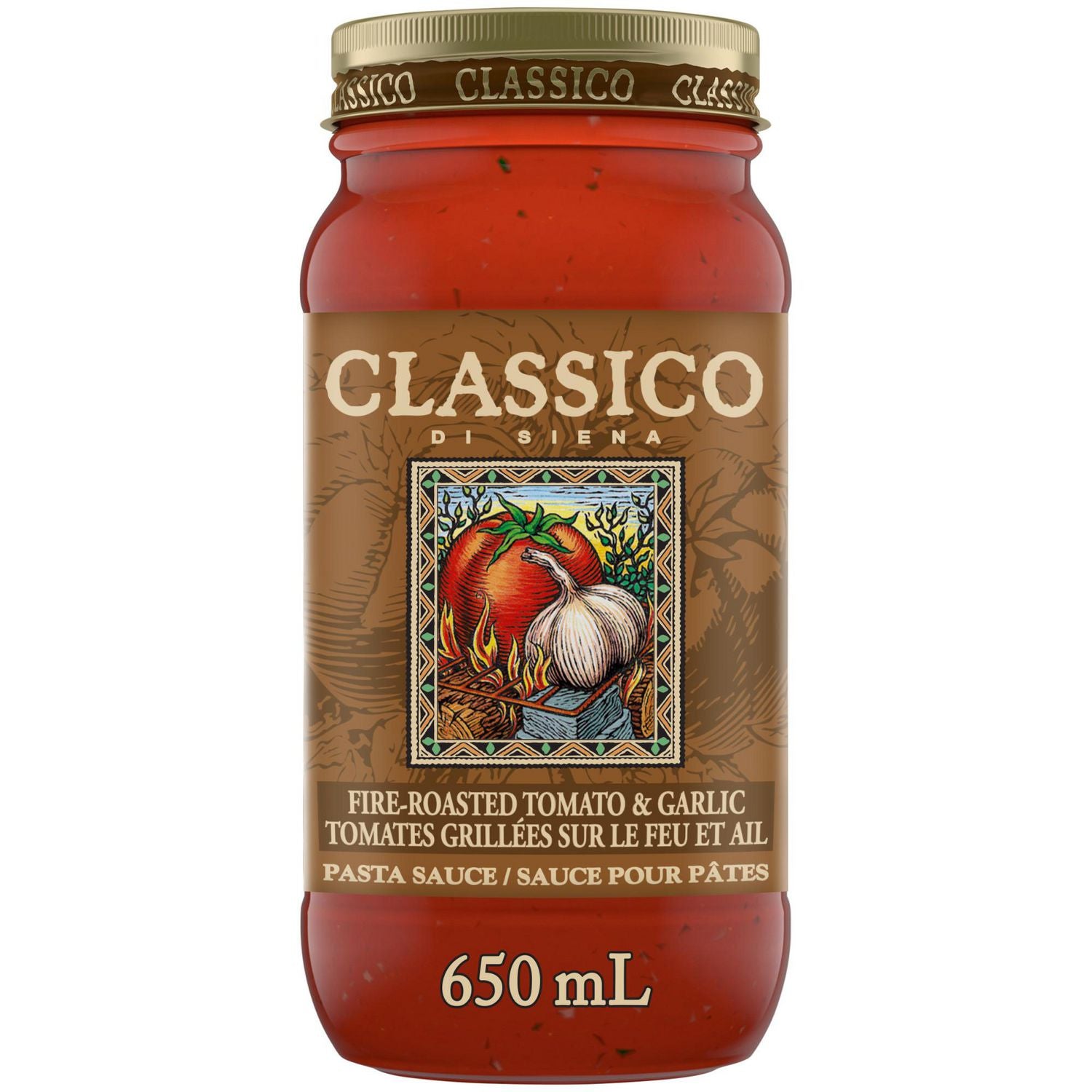 Classico Fire-Roasted Tomato & Garlic(650ml)