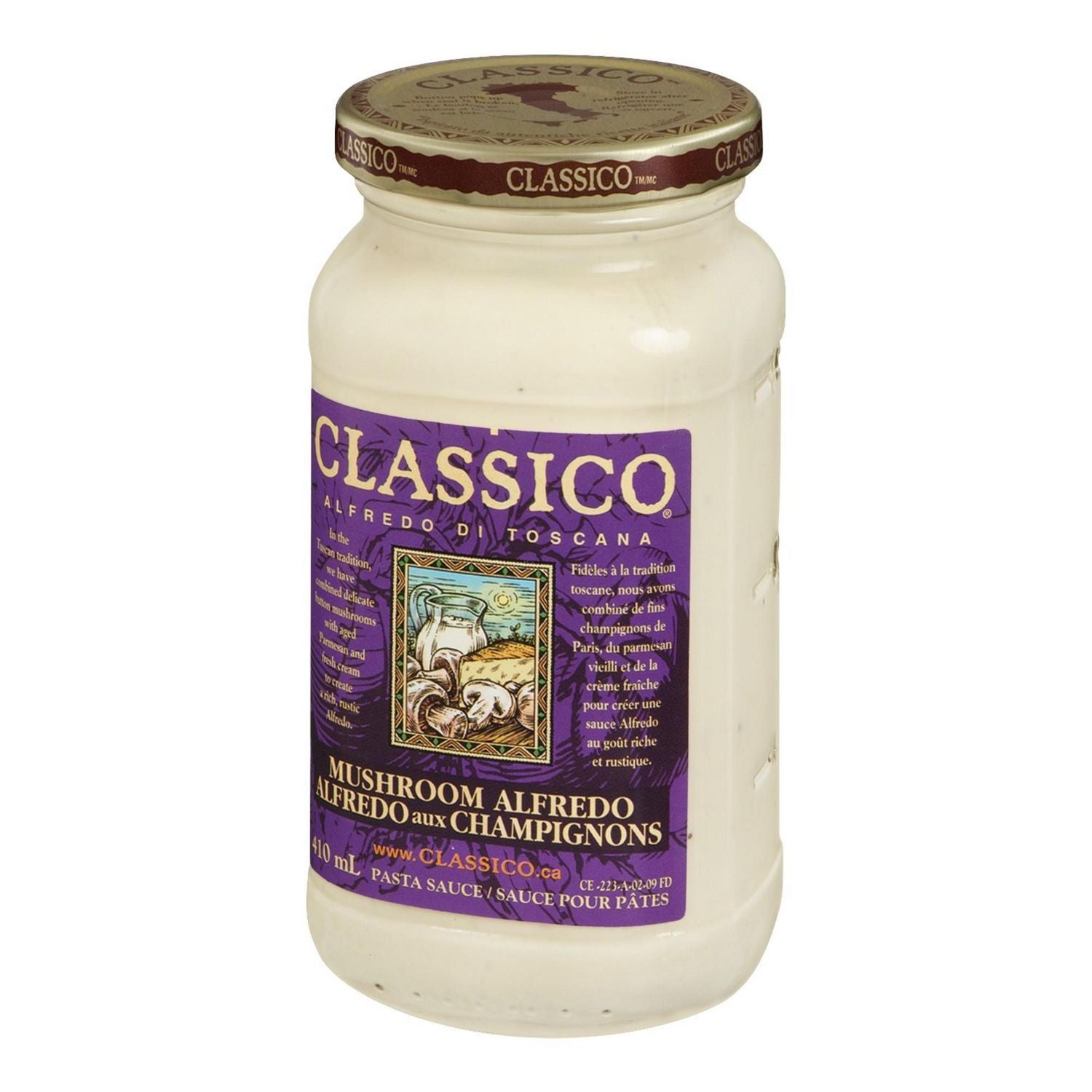 Classico Mushroom Alfredo (410ml)