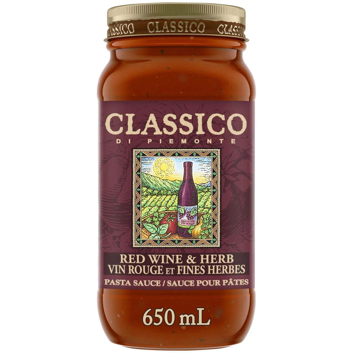 Classico Red Wine & Herb (650ml)