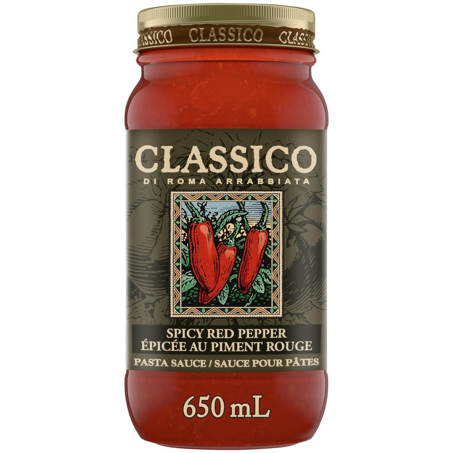 Piment rouge épicé Classico (650 ml)