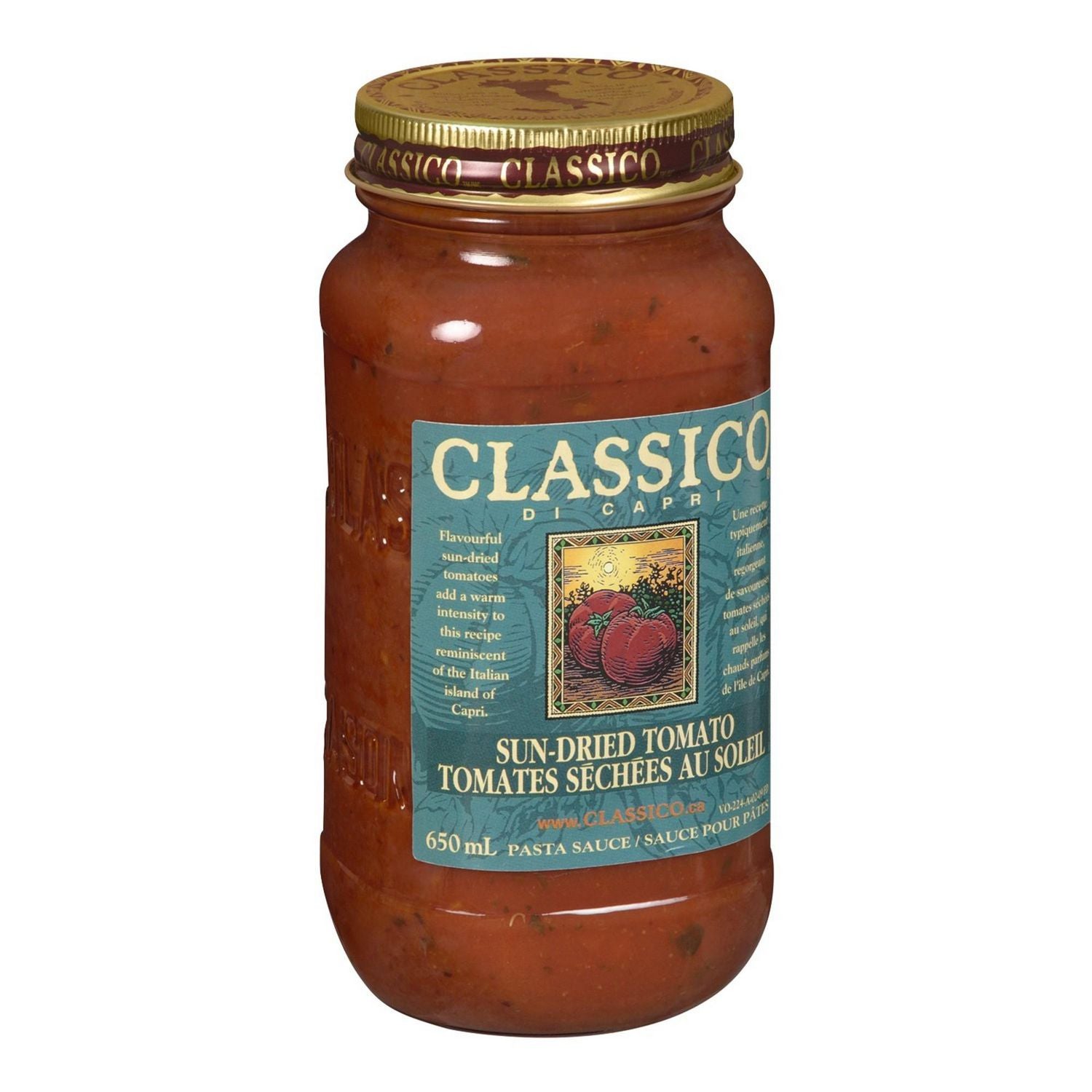 Classico Sun Dried Tomato (650ml)