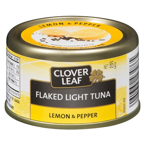 Clover Leaf Flaked Light Tuna  Lemon & Pepper (85g)