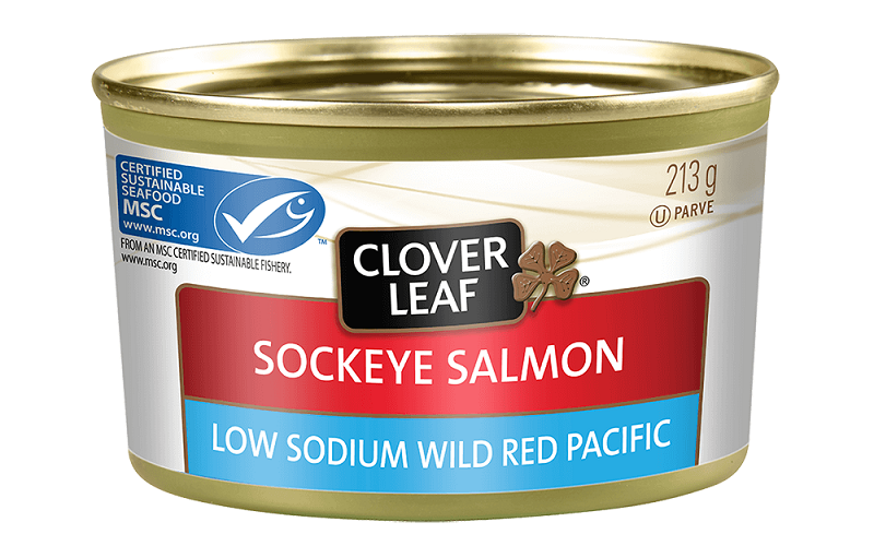 Clover Leaf Sockeye Salmon Low Sodium (213g)