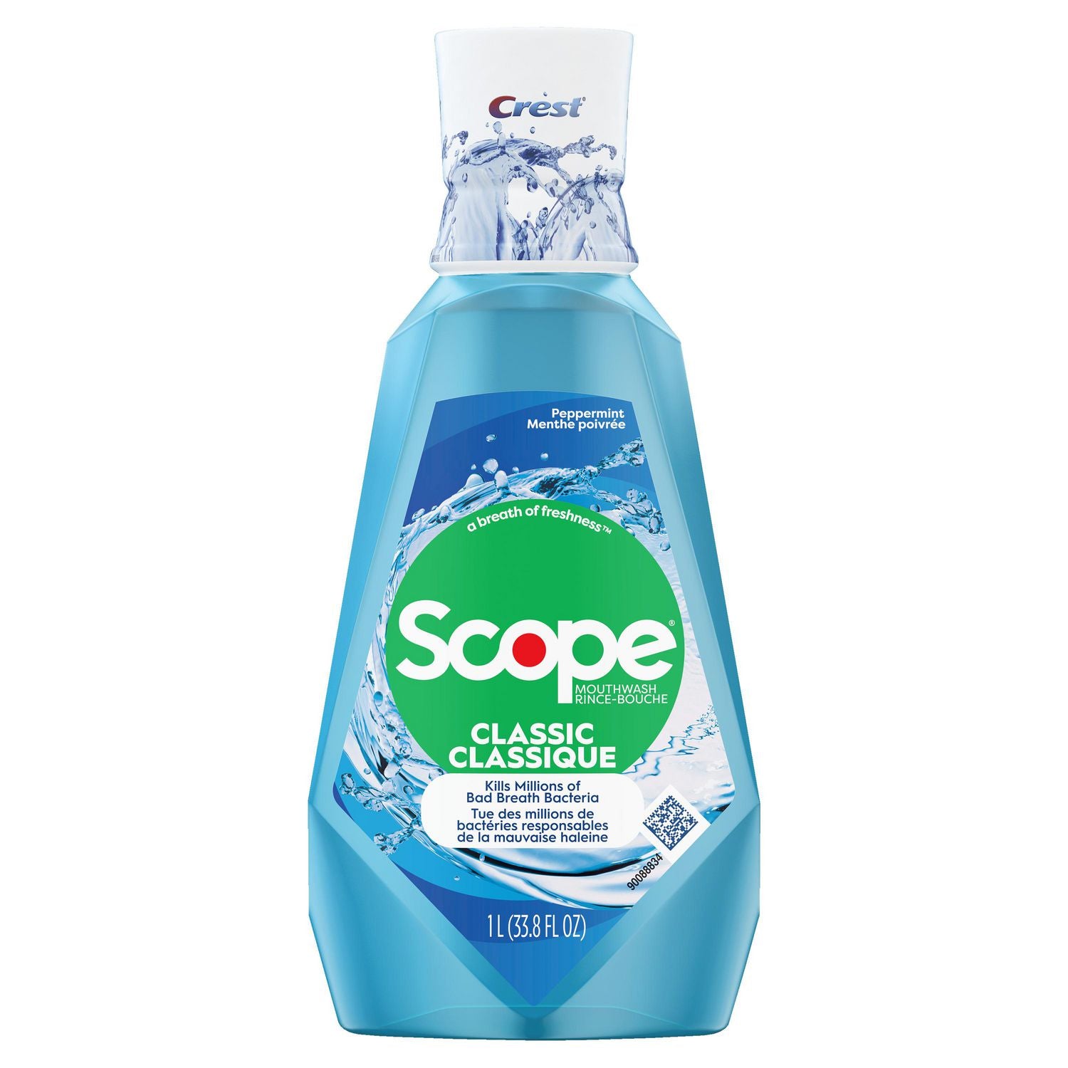 Crest Scope Mouthwash Cool Peppermint (1L)