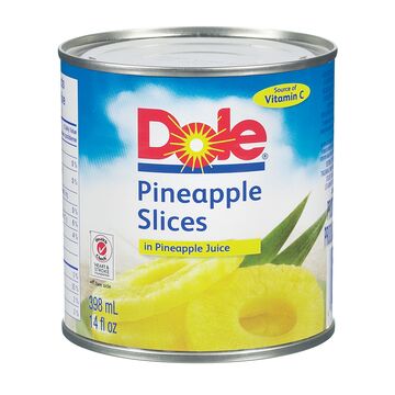 Ananas tranché au jus Dole (398 ml)