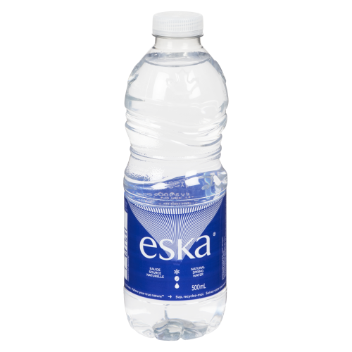 Eau de source naturelle ESKA 12 bouteilles (500 ml)