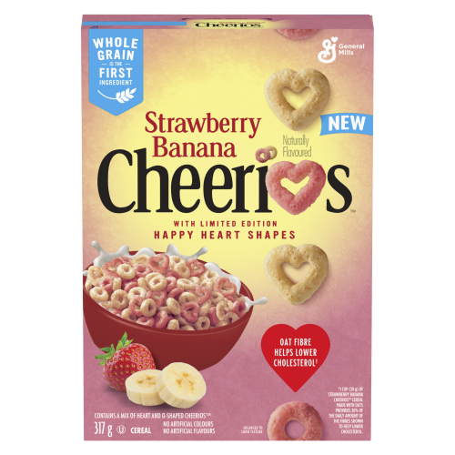 General Mills Cheerios Strawberry Banana (317g)