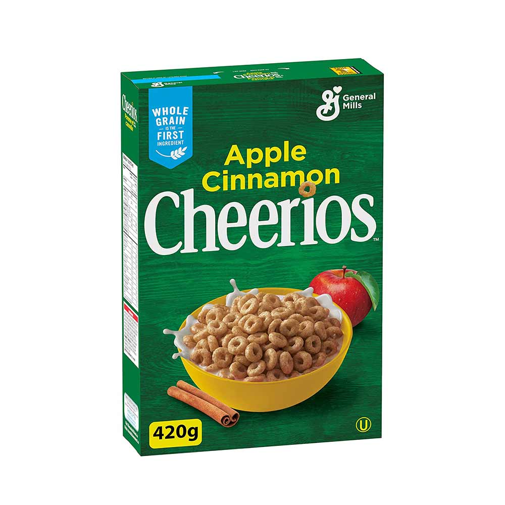 General Mills Apple Cinnamon Cheerios Cereal (420g)