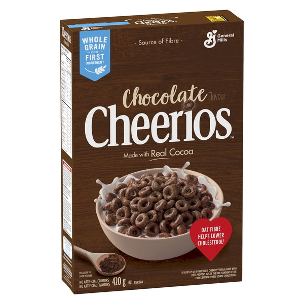 General Mills Chocolate Cheerios Cereal (420g)