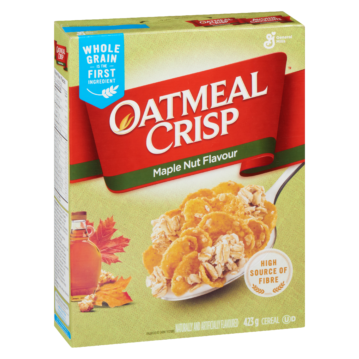 General Mills Oatmeal Crisp Maple Nut Cereal (423g)