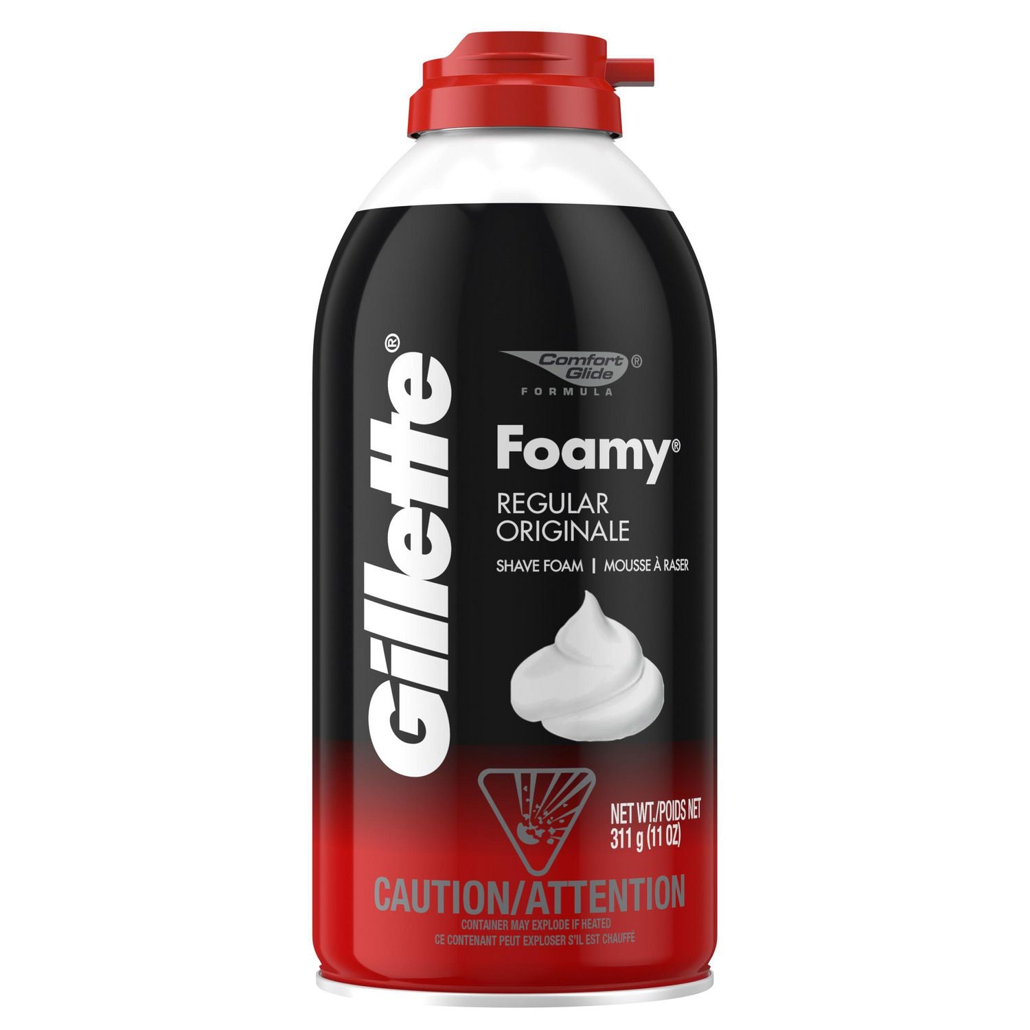 Gillette Foamy Regular Shave Cream (311g)