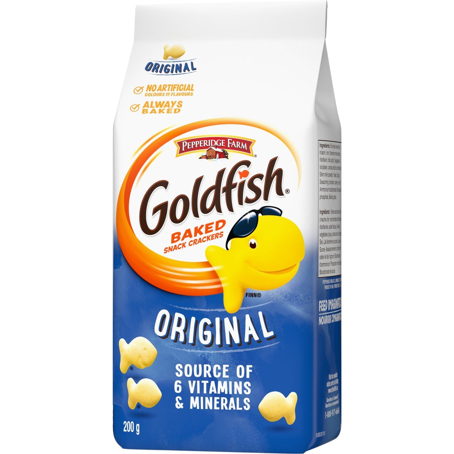 Crackers cuits au four Goldfish Original (200 g)