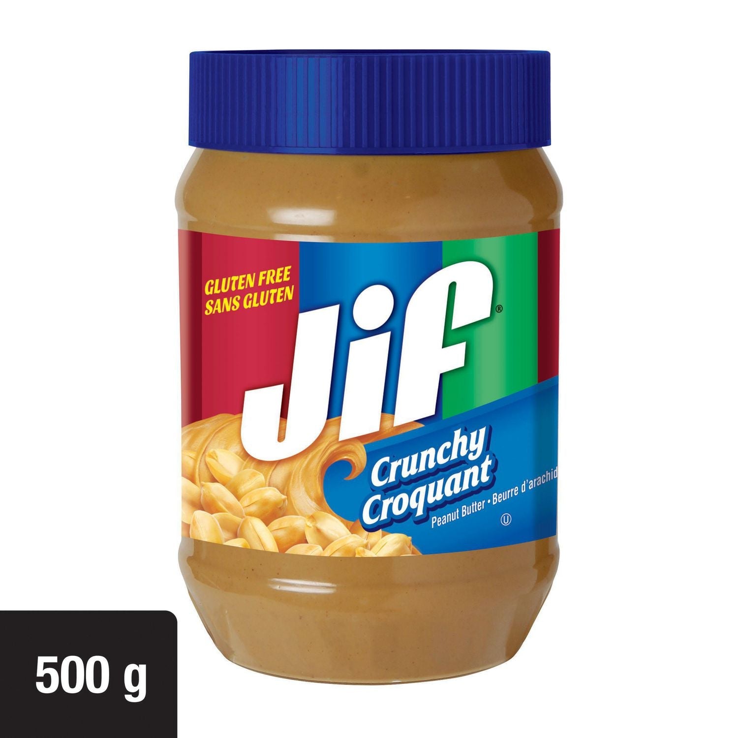 Beurre de cacahuète croquant JIF (500 g)