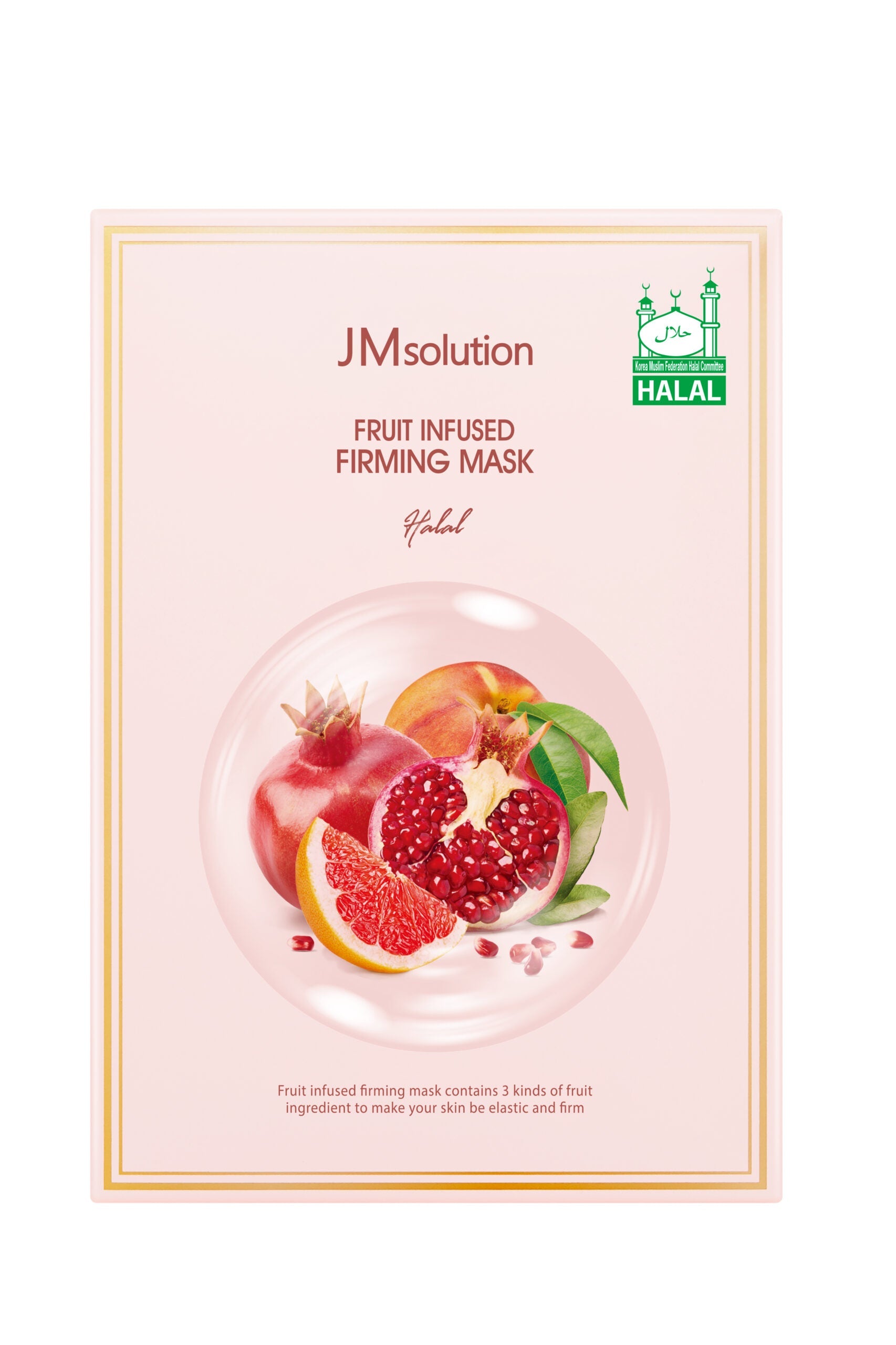 JM Solution Fruit Infused Firming Mask Halal (10S)