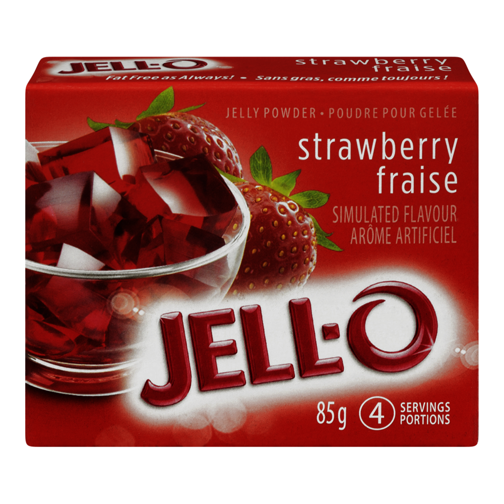 Jello Jelly Powder Strawberry (85g)