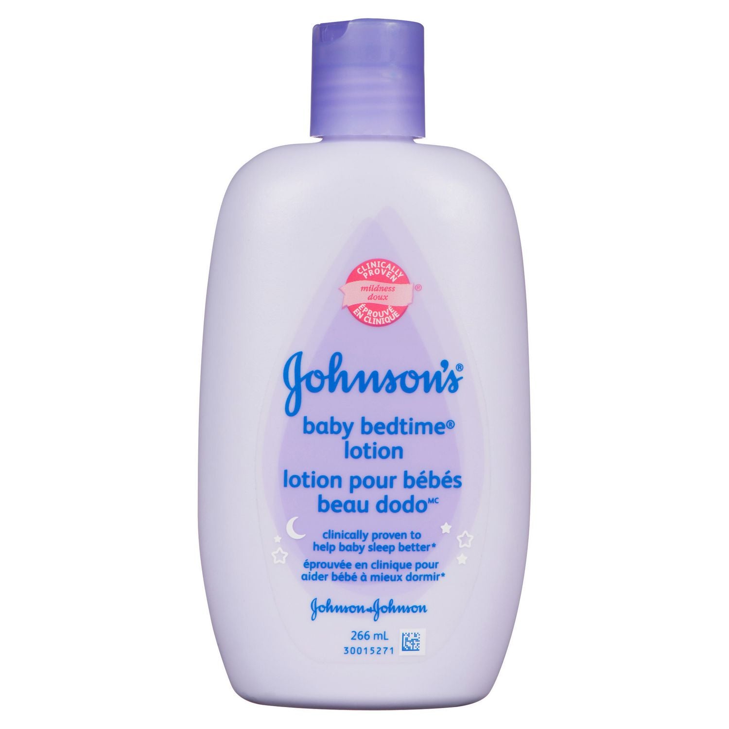 Lotion pour bébé Johnson's pour l'heure du coucher (266 ml)