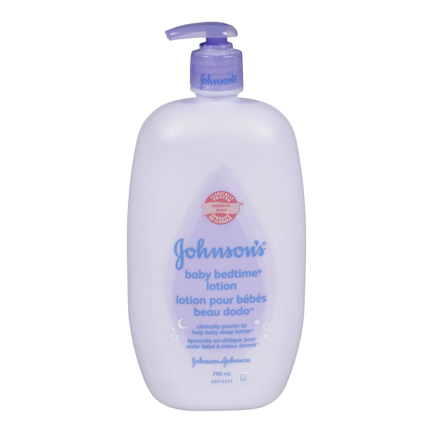 Lotion pour bébé au coucher de Johnson's (798 ml)