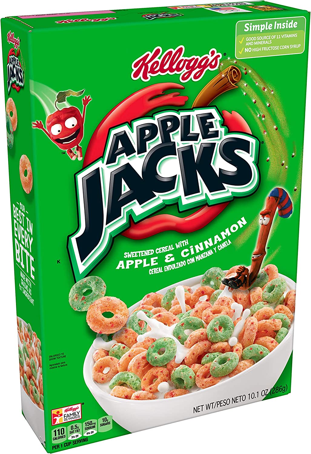 Kellogg's Apple Jacks Cereal (345g)