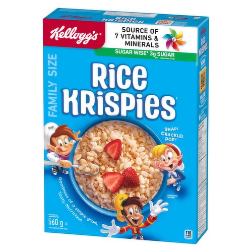 Kellogg's Rice Krispies Cereal Family Size (560g)