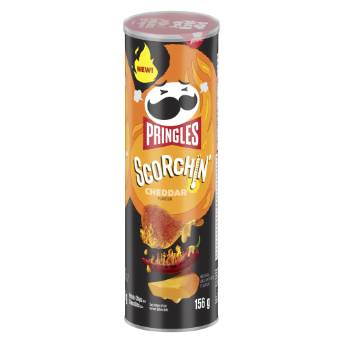 Pringles Scorchin Cheddar (156g)