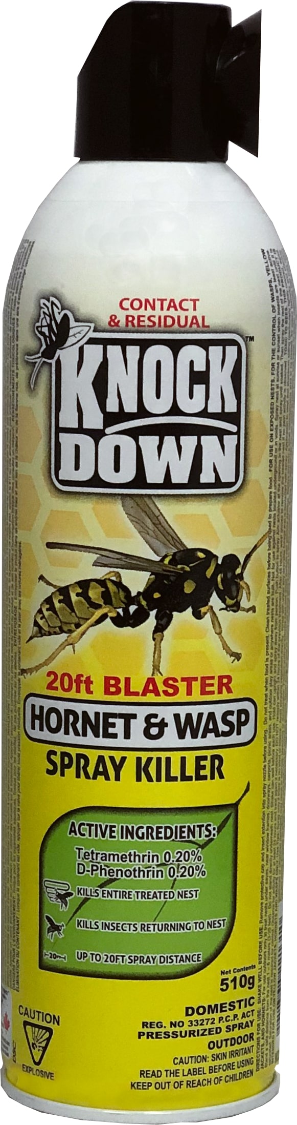 Knock Down Hornet&Wasp Blaster Spray Killer (510g)