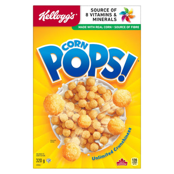 Céréales Corn Pops de Kellogg (320 g)