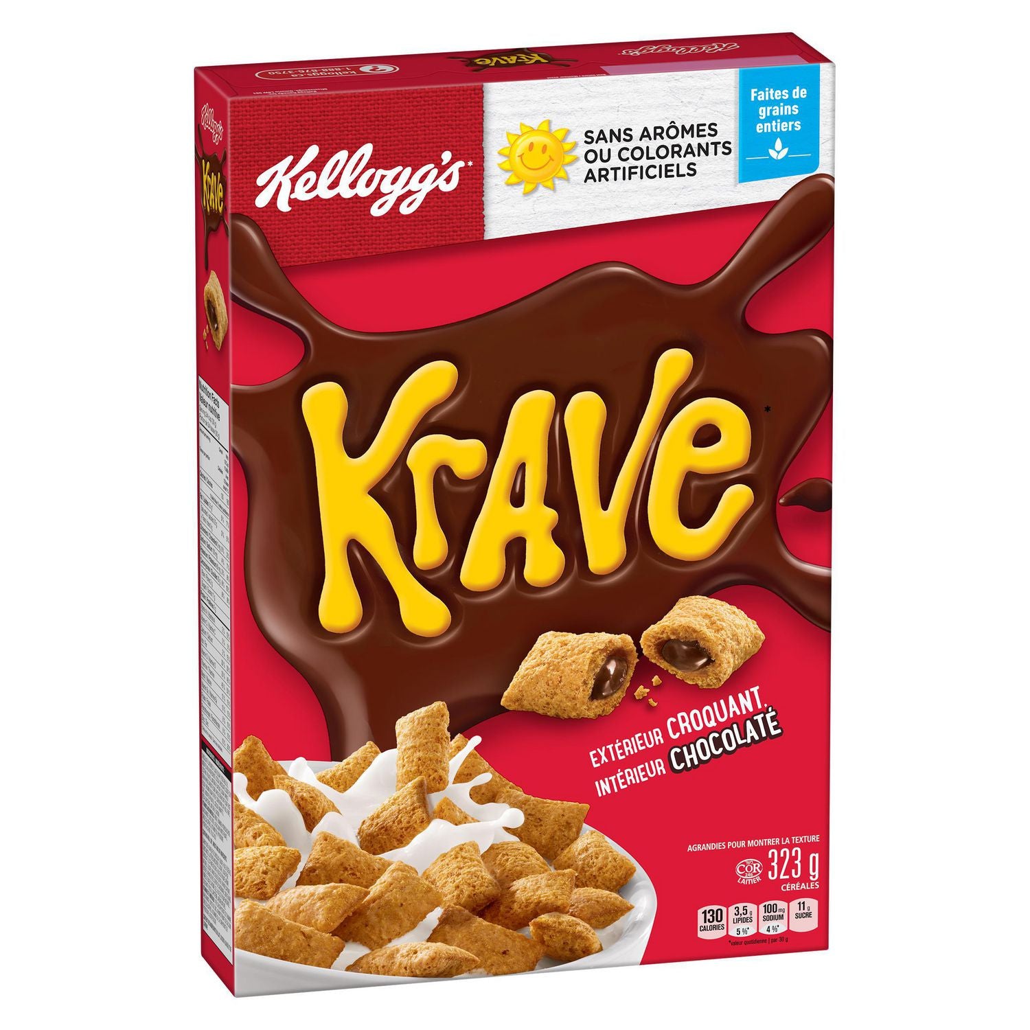 Céréales au chocolat Krave de Kellogg (323 g)