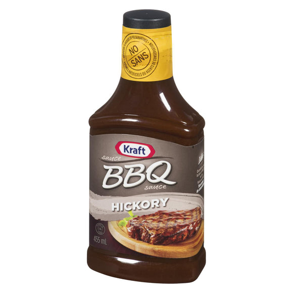 Sauce BBQ Kraft Hickory (455 ml)
