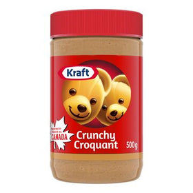 Beurre de cacahuètes croustillant Kraft (500 g)