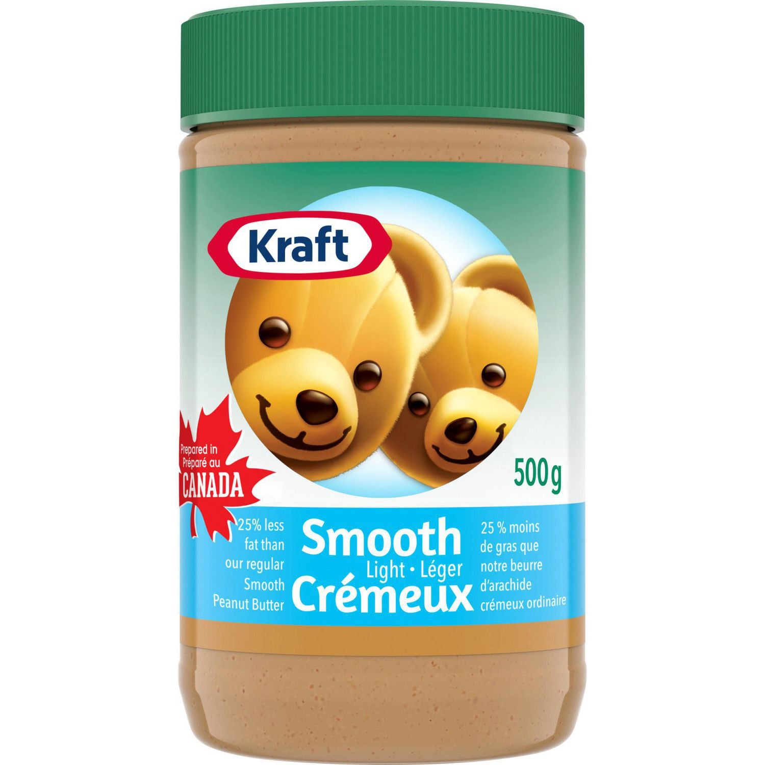 Kraft Peanut Butter Smooth Light (500g)