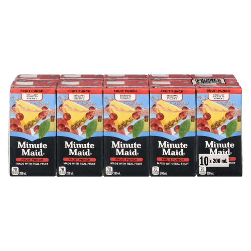 Minute Maid Fruit Punch (10x200ml)