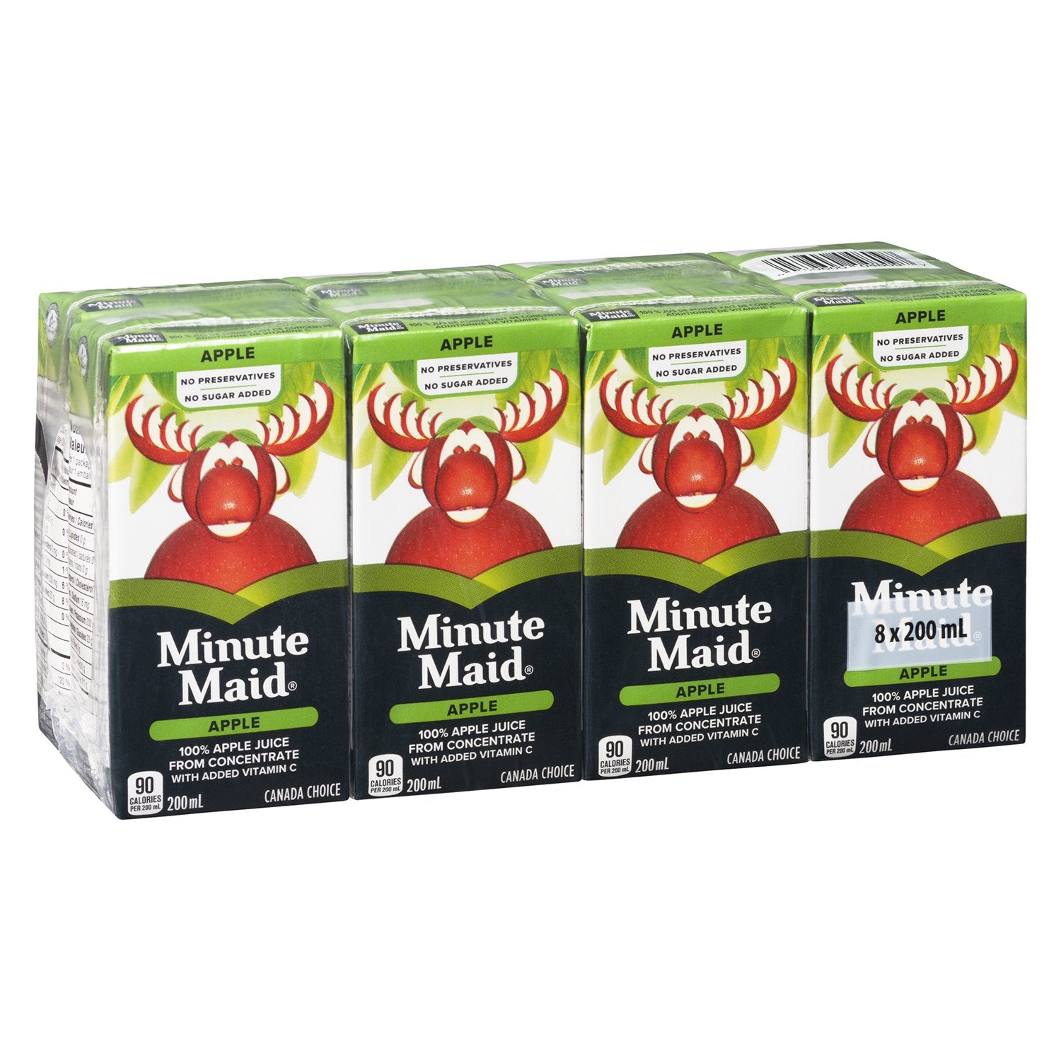 Minute Maid Apple Juice (8x200ml)