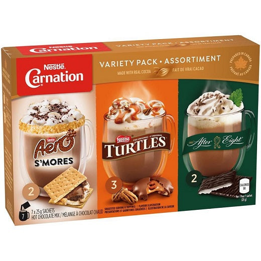 Carnation Hot Chocolate Variety (7x25g)