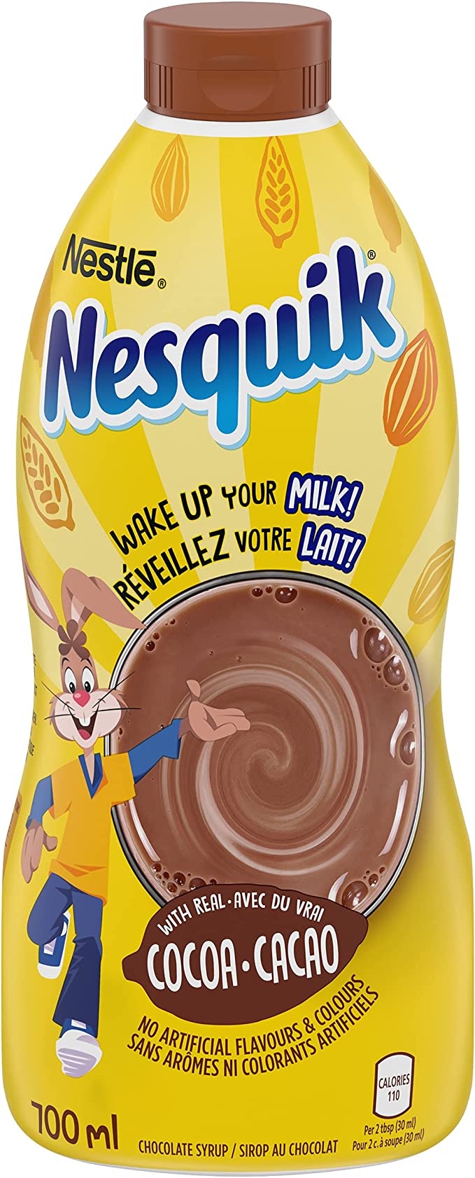 Nesquik 巧克力糖浆兔子 (700ml)