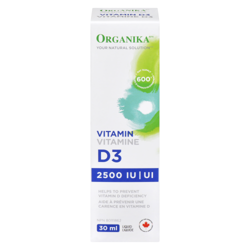 Organika Vitamin D3 Liquid 2500 IU (30ml)