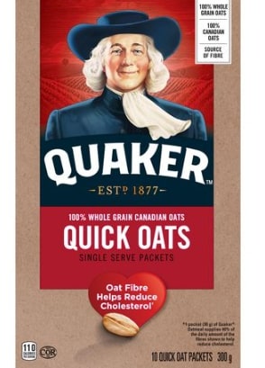 Quaker Instant Oatmeal Quick Oats (300g)