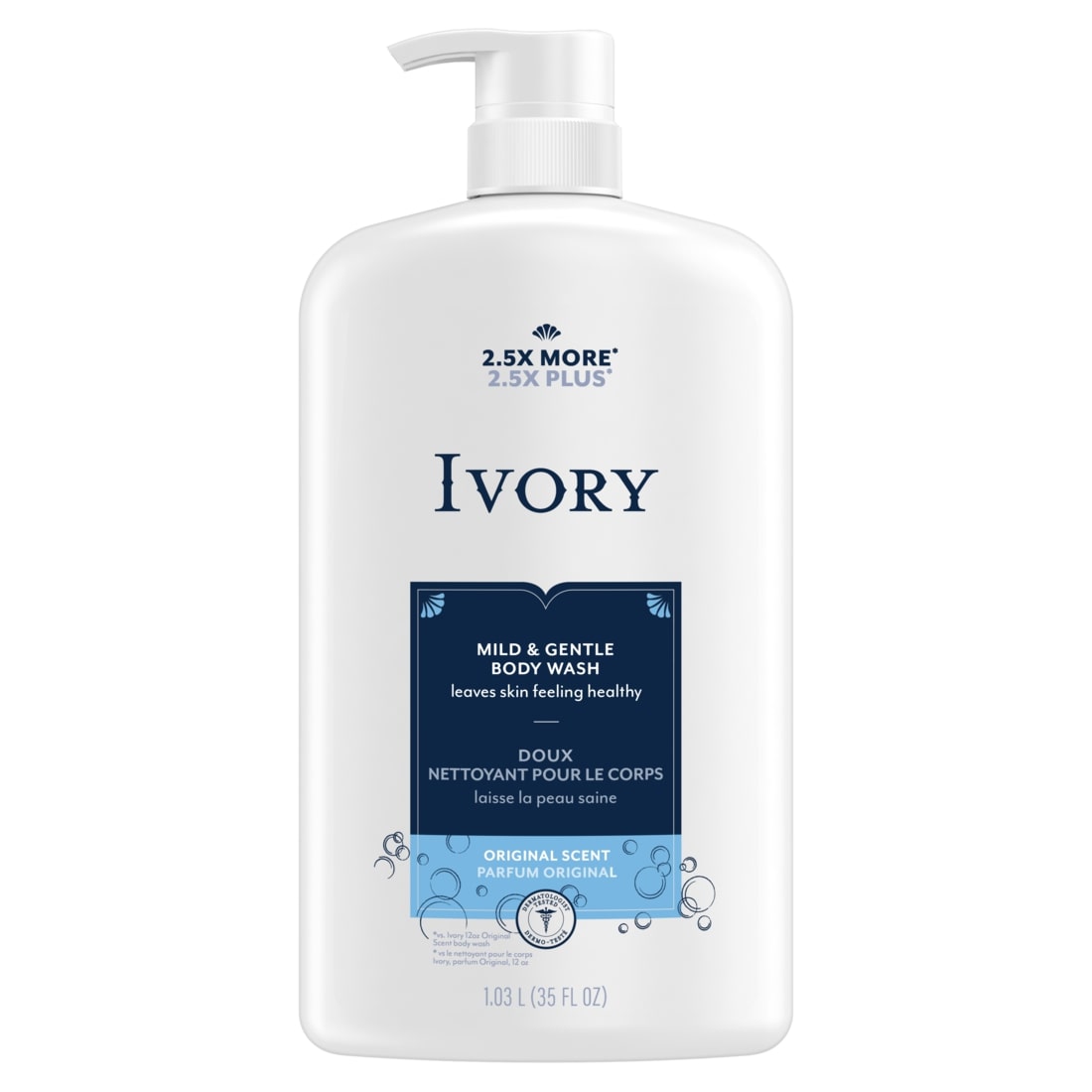 Ivory Mild & Gentle Bodywash Original (1.03L)